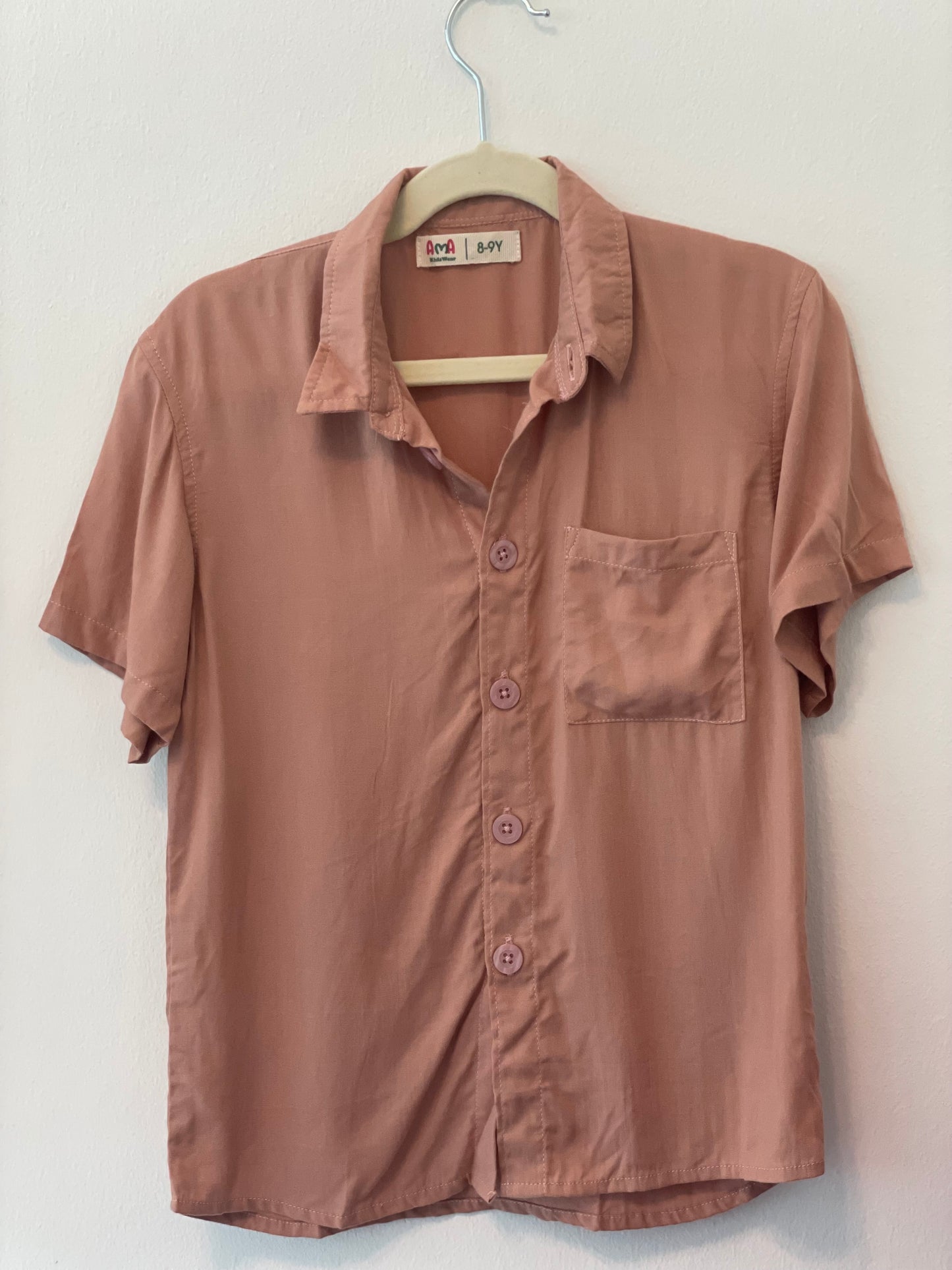 Nate Shirt -Rose